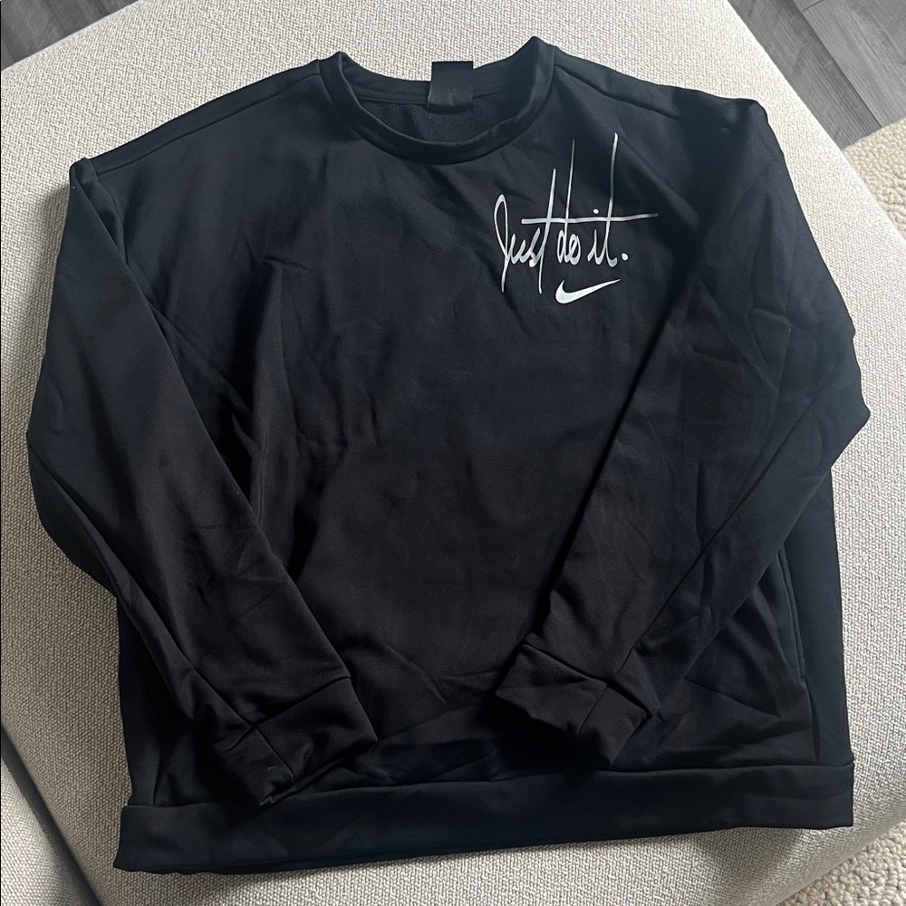 Nike Women’s Black Crewneck Sweater
